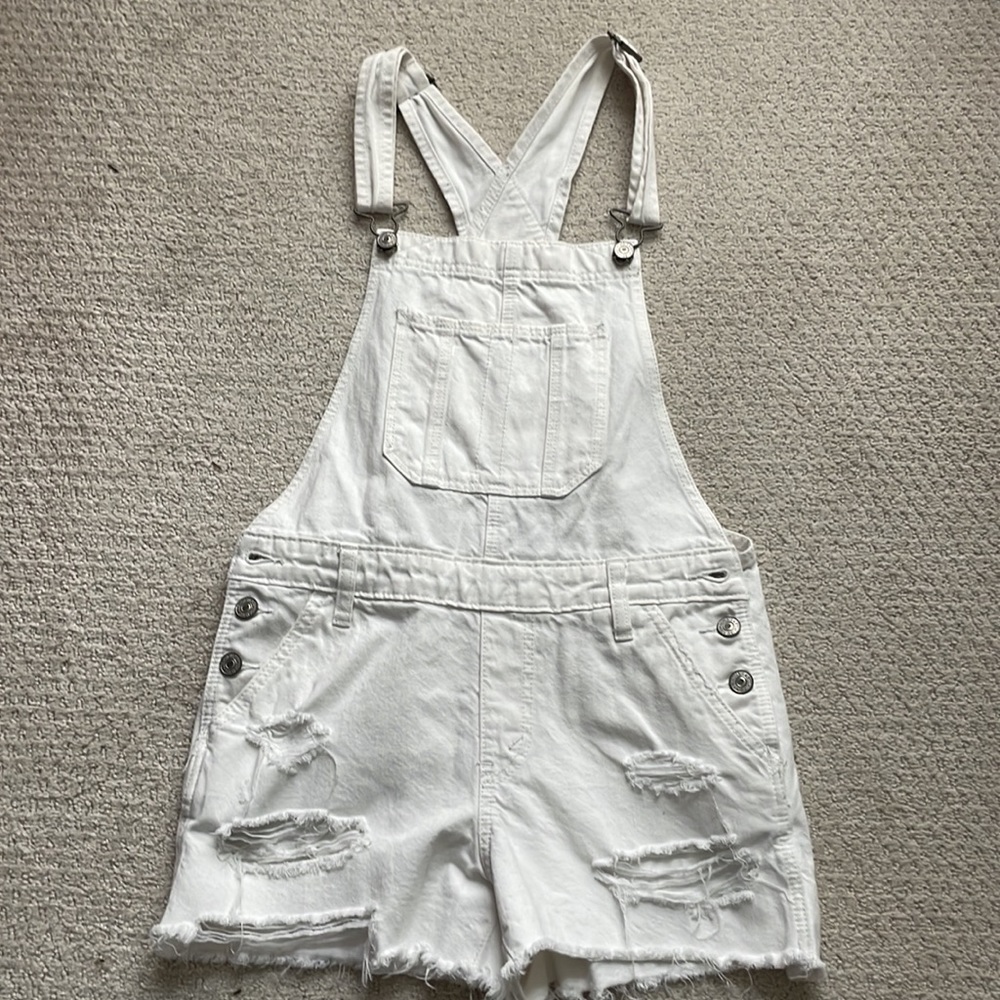 Abercrombie denim overalls